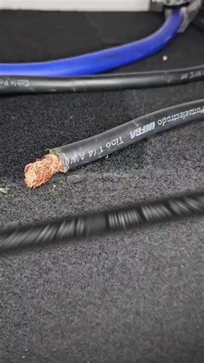 Uso de cable porta electrodo en sistemas de car audio