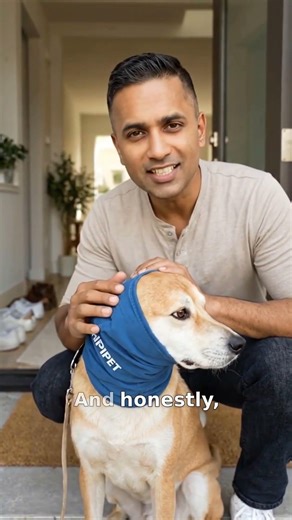 Pet High Elastic Scarf Noise Reduction Comfort