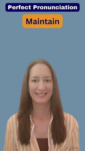 English Pronunciation: MAINTAIN #learnenglish #englishpronunciation #englishlesson #englishwithem #AmaZing | Shahid Anwar