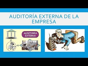 Auditoria externa de la empresa