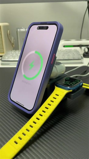 Anker 3 in 1 Wireless Magnet Charger #anker