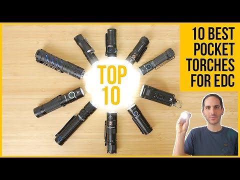 10 Best Pocket Flashlights for EDC (Everyday carry) | Olight, Thrunite, Fenix, Nitecore, Acebeam