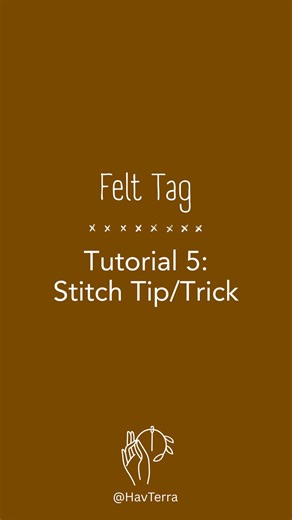 Valeri • HavTerra • Hand Embroidery on Instagram: "Comment “Tag” below for links to these holiday stick & stitch patterns, the free printable tag PDF or my affiliate link to the felt.🪡🧵🦌 Hand Embroidered Felt Ornament Tutorial 5: Tip/Trick for consistent Blanket Stitch This is an optional step for those of us who are perfectionist and concerned about consistency between our stitches. Simply make two markings on your thumb with a pen to represent your preferred stitch length. If you have quest