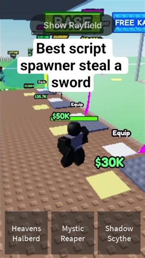 steal a sword script spawner