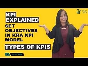 KPI explained |set objectives in kra kpi model |Types of KPIs