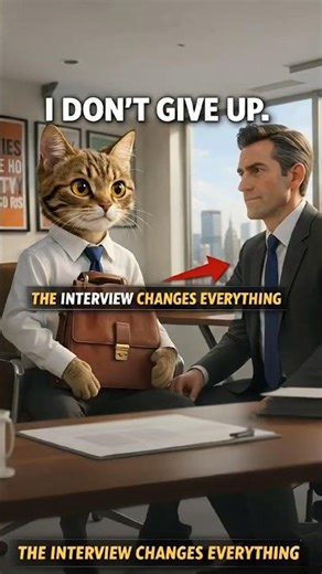 POV: My first interview was a disaster! 🙀| Ep 1 #shorts #animation #relatable