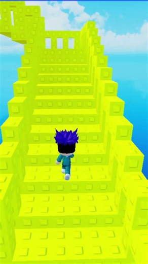Thanos jump infinite stairs 😱 #shorts #roblox