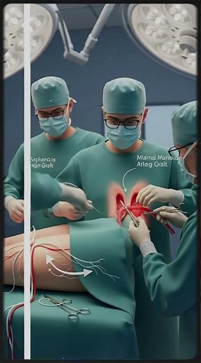 Heart Bypass Surgery Explained in 3D | Life-Saving Operation