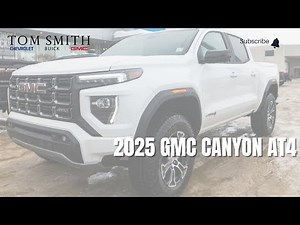 2025 GMC Canyon AT4