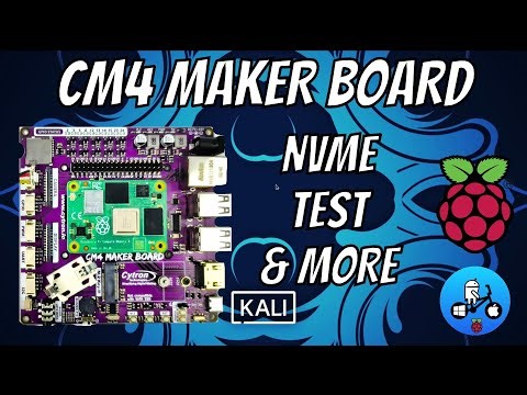 Great connectivity. CM4 Maker board Raspberry Pi