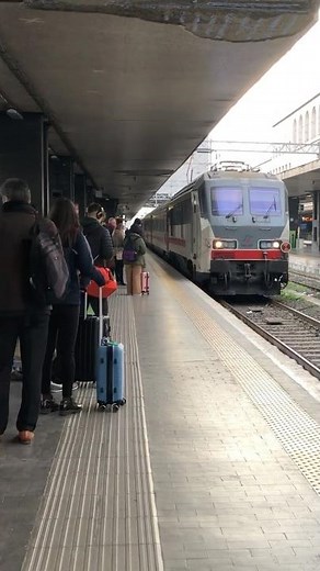 列車の入線（ローマ・テルミニ駅）2024/11