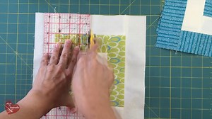 Today's videos are still part of the beginner series Quilting in 2021. We're still at the early learning stages and these blocks are made just of rectangles and squares. The first one is a very simple Courthouse steps block. Courthouse steps quilt block is a variation of log cabin quilt block. You can make a quilt with just this single block in different colours placed in no particular pattern or having the same colours placed in the diagonal. You can be creative as you like. Now, the second blo