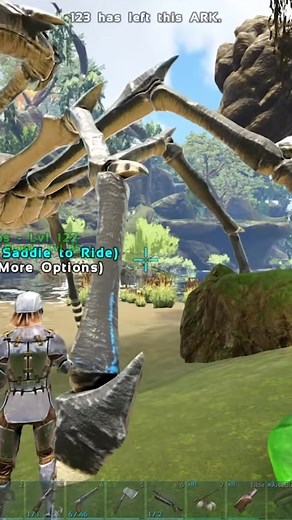 How to tame a KARKINOS in ARK #arksurvival #arksurvival #arksurvivalevolved #arkcrab #arkkarkin #arkkarkinostaming