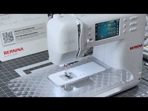 Vlogs Nr5. Jaunās Bernina B335 izpakošana un apskats un atklāšu, ko darīsim nākamajā video.