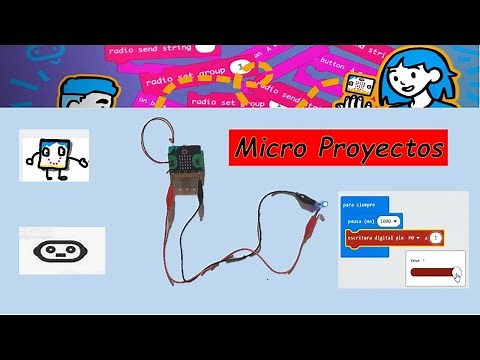 3 Maneras de ENCENDER/APAGAR un Diodo LED con Micro: bit | Micro: tips de Programación con bloques