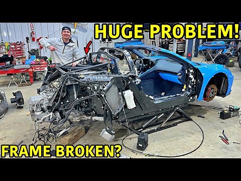 Rebuilding A Wrecked 2023 Corvette C8 Part 3!!!