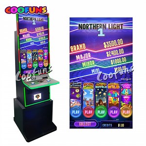 [Hot Item] Jenka Lab Multigame Northern Light 1 Slot Gambling Machine Video Reel Game