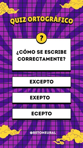 😳❓MUCHOS SE CONFUNDEN… ¿CÓMO se ESCRIBE CORRECTAMENTE? ✍️📚 #quiz #shortsvideo
