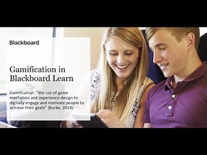 Gamification in college courses with Blackboard Learn