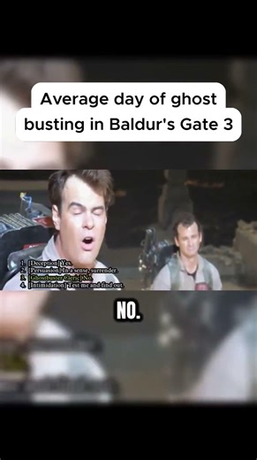 If someone asks you if you’re a god you say Yes!! #baldursgate3 #bg3meme #ghostbusters #zuul