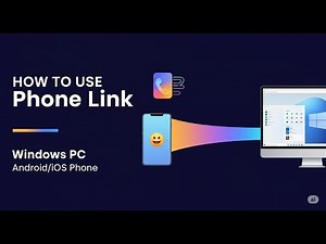 How to Use Phone Link to connect your Window PC to Your Android Phone or iOS iPhone.