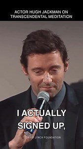 “It’s not just finding quiet, it’s finding bliss.” — Hugh Jackman on Transcendental Meditation | Bob Roth