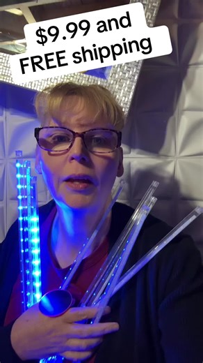 Meteor shower lights