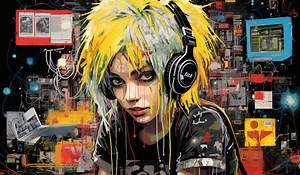 ✘ Punk technology and crypto music