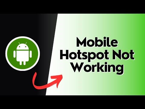 How To Fix Mobile Hotspot Not Working?