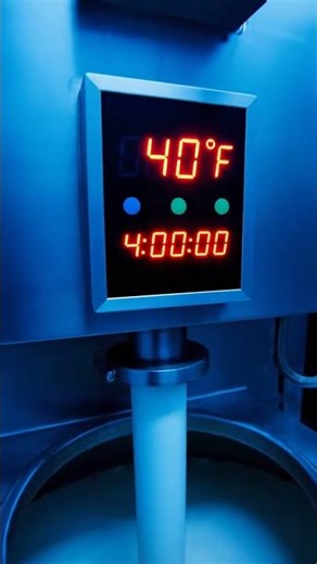 How Ice Cream Is Made : Factory to Freezer 56 Seconds