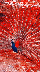 A living crown of colors, majestic and rare 🦚👑 #RoyalPeacock #NatureTreasure | Beautiful Bird