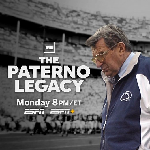 In the wake of one of the most notorious scandals in sports history, Joe Paterno's statue was removed from Penn State. Its location is still unknown. On Monday, E60 presents "The Paterno Legacy" at 8 PM ET on ESPN. | College Football on ESPN