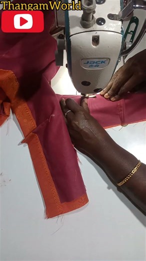 Blouse Neck model very easy Striching# ThangamWorld# Trending model sewing# Tricks and Tips#fashion