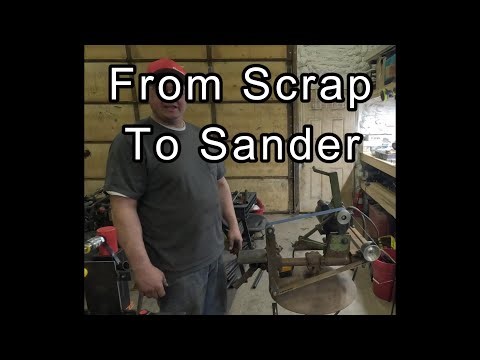 Dales tool of the day #23 homemade belt sander