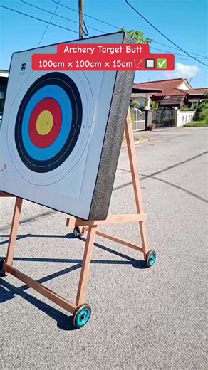 Quality 100cm x 100cm Archery Target Butt with Free Face Included