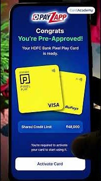 Lifetime FREE Credit Card in 2026 | Pre-Approved HDFC Pixel Play Unboxing Video