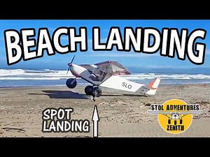 Spot Landing on the Beach: Zenith STOL Sky Jeep