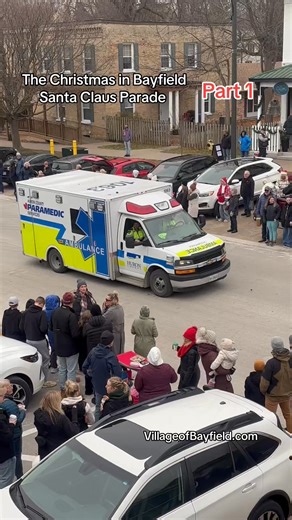 Christmas in Bayfield - Santa Claus Parade - Part 1 - villageofbayfield.com #christmasinbayfield #thingstodoinhuroncounty #villageofbayfield | Christmas in Bayfield