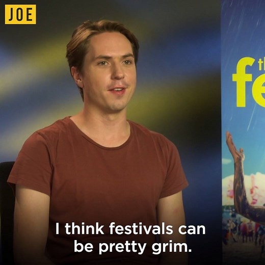 "It was like a baptism of s***." 💩 The Inbetweeners star Joe Thomas on his worst festival experiences sounds gross! | JOE.co.uk