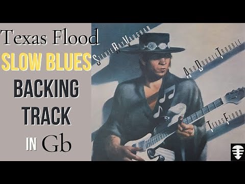Texas Flood backing track | SRV Jam Track in Gb | G for half step down tune