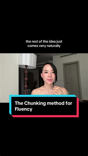 If you want to sound more fluent in English, change the way you put the words together with chunking method. If you dont know what is chunking and how to use it while speaking, watch this video!!