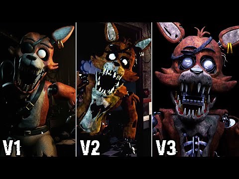 Evolution of FNAF Plus Jumpscares & Extras (LostPawPlay version)