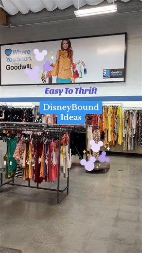 Heading to the magic kingdom? Try these easy-to-thrift DisneyBound outfit ideas! ✨🏰 #DisneyBound #DisneyBoundIdeas #DisneyBoundOutfit | Goodwill Southern California