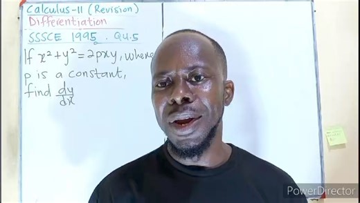 Calculus 2 | Learning Implicit Differentiation with Step-by-Step Video Tutorial | SSSCE 1995 Qu. 5 #21stdigiskillz #SPSCAmbassador #highlightseveryone | Taxonomy online mathematics