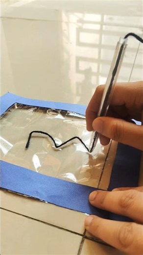 DIY frame for kids... #diy #shortvideo #art #craft