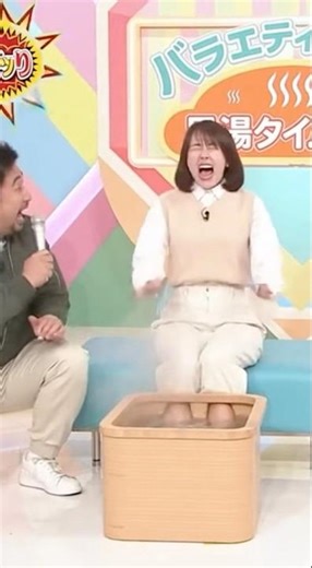 ドッキリw #女超人 #お笑い #女子アナ #可愛い #リアクション #ドッキリ