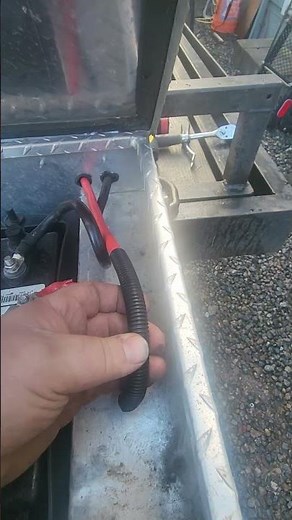 trailer winch battery.