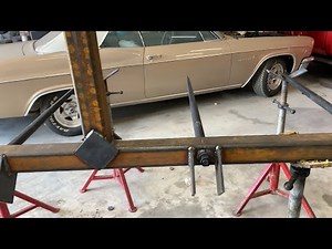 Fabricating a dual 3 point hay spear