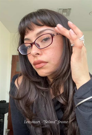 reverting back to being a prescription glasses girlie & tiktok is (maybe?) going down, what is going onn if this ban rlly happens, thank u to yall for following along :) ps if u like these frames or any others from @Lensmart u can get 15% off sitewide with code “bleu”