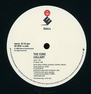 The Cure - Lullaby